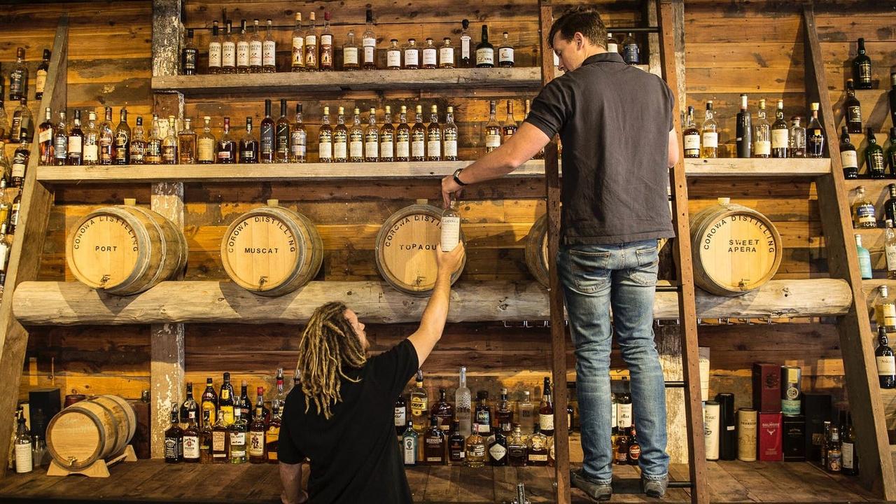 Corowa Distilling Co’s site was transformed from a decrepit old flour mill. Picture: Supplied