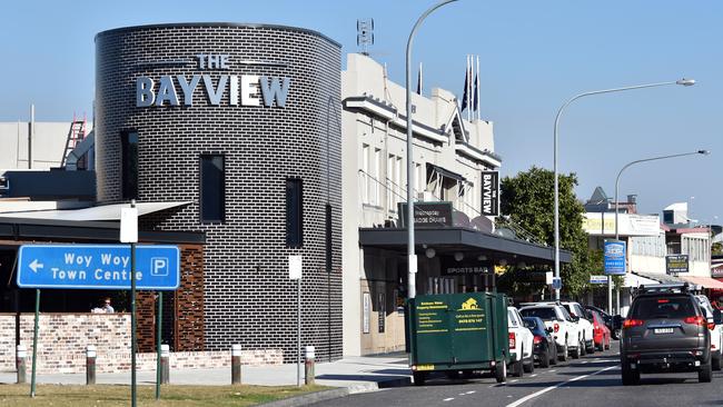 The Bayview Hotel at Woy Woy has banned all Sydney and Victorian residents until further notice. Picture: Troy Snook