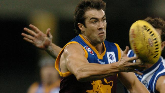 Brad Scott in action for the Brisbane Lions.