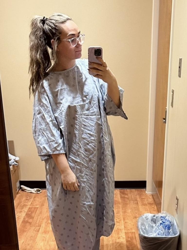 They found a tampon that had been lost inside of her for up to a year. Picture: Kennedy News