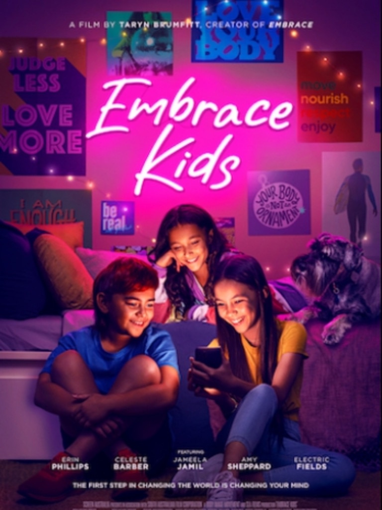 Enzo features in the movie Embrace Kids.