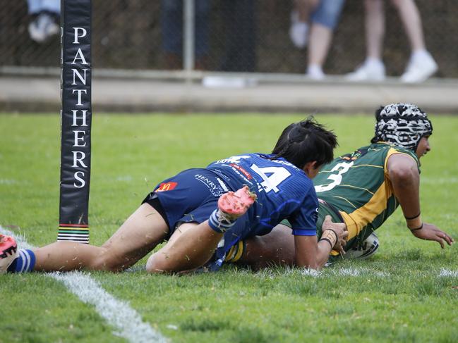 AlvanBeckett scores for the Wolves. Picture Warren Gannon Photography