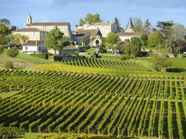 Vineyards of Saint-Emilion, Bordeaux region. Picture: iStock