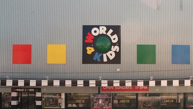 The old World 4 Kids toy store in Chapel Street.