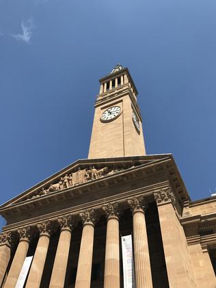 Brisbane City Hall shot with the 1x lens. Shot on iPhone 7Plus. Photo: Rod Chester.