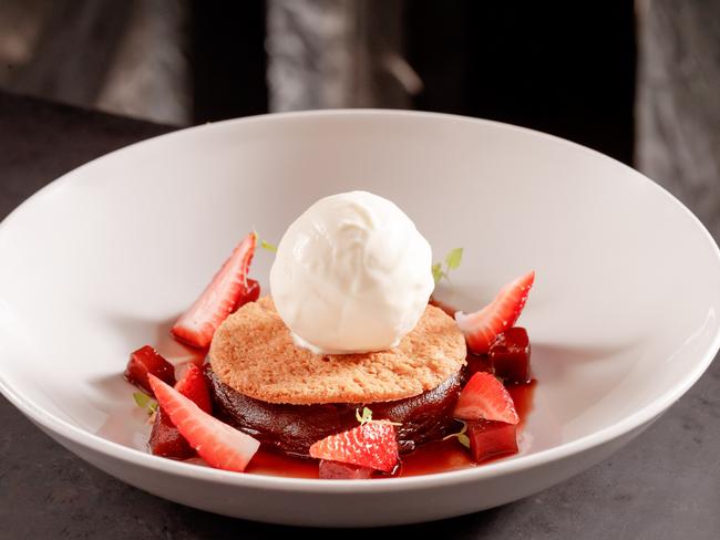 Desserts are a speciality at Black Hide by Gambaro at Treasury Brisbane Casino