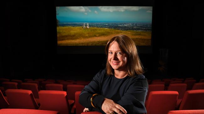 CEO Kate Croser at SAFC’s headquarters, Glenside. Picture: Tricia Watkinson