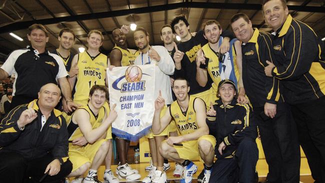 The Knox Raiders back in their SEABL championship winning days