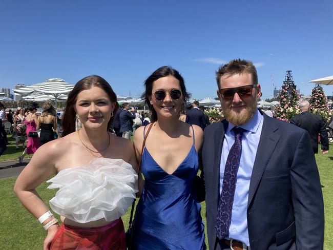 Jess Henley, Tierney Jasper and Tom Banks