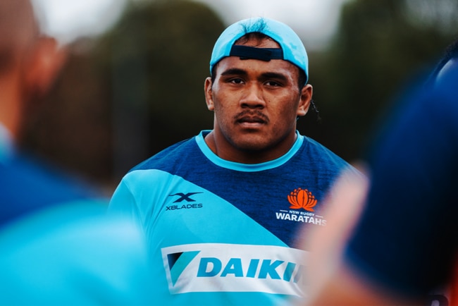 The young schoolboy star made his Super Rugby debut with the Waratahs.