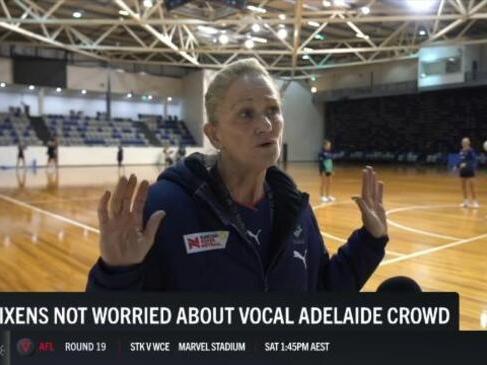 Vocal Adelaide fans doesn't worry Vixens ahead of semi-final