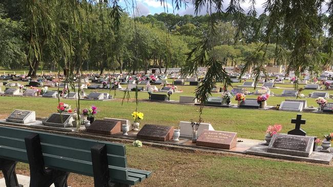 The Namoona Lawn Cemetery on Reynolds Rd, Casino.