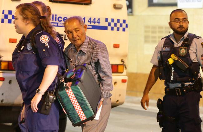 An elderly man was bashed near the Royal Oak Hotel at Lidcombe. Picture: Bill Hearne