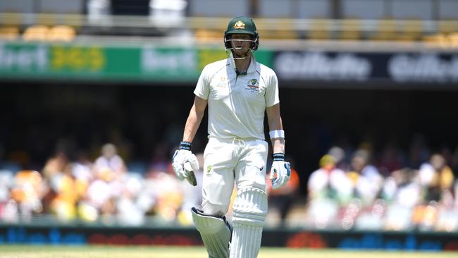 Human after all... Steve Smith was due a down game after his remarkable Ashes. Picture: AAP