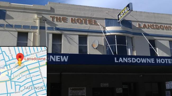 The Lansdowne Hotel, Lithgow. Picture: Google Maps