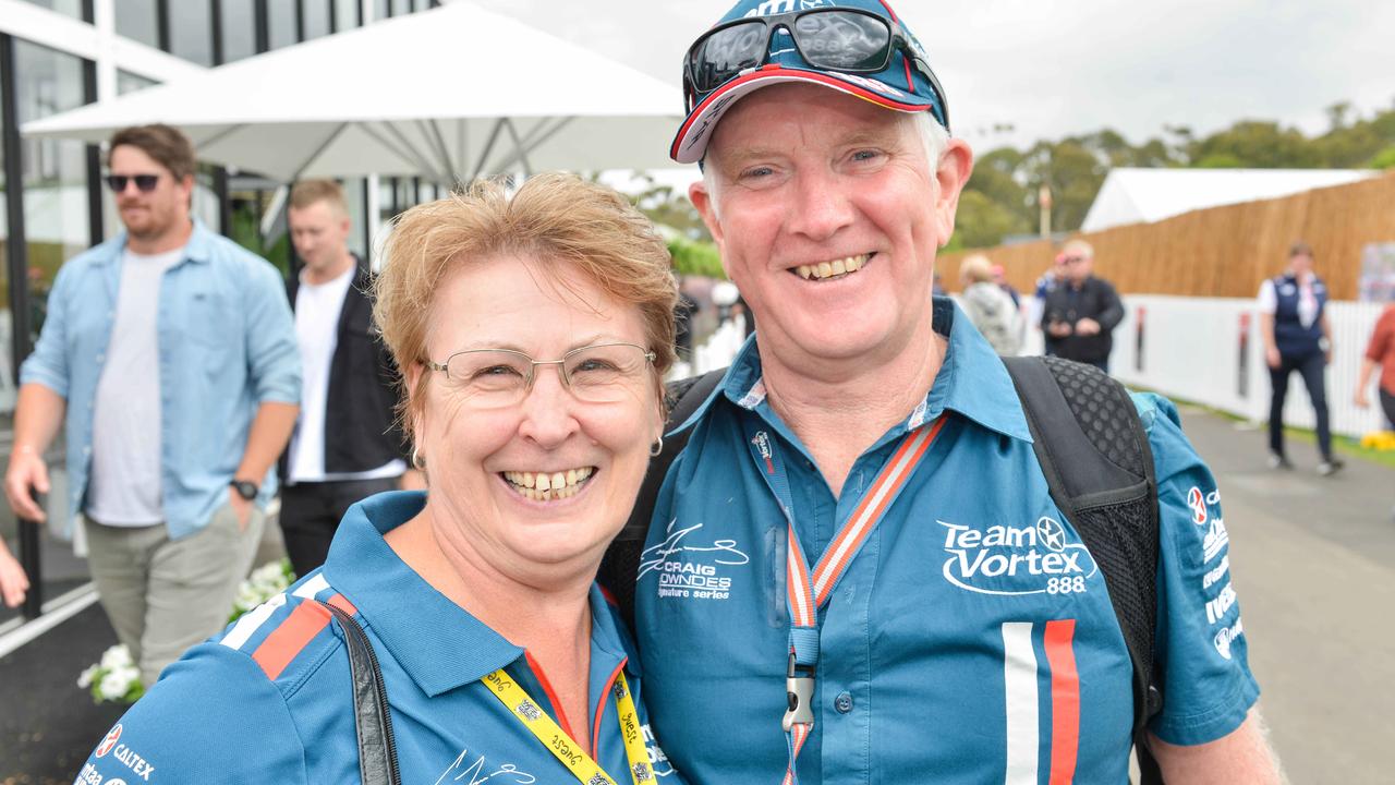 Fans at the Vailo Adelaide 500. Picture: Brenton Edwards