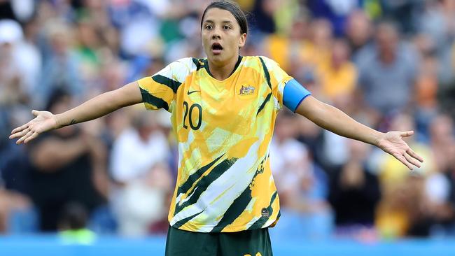 Sam Kerr’s star has risen to dizzy heights in France.