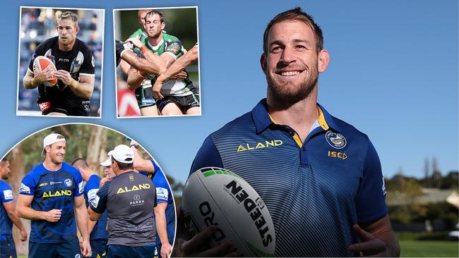 Parramatta Eels debutant Andrew Davey.