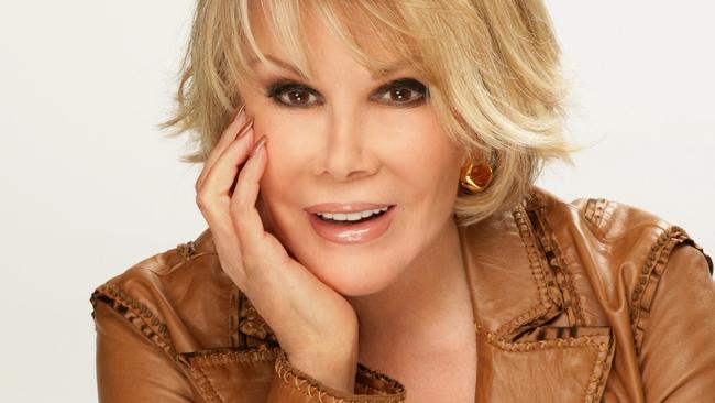 Comedian and TV personality Joan Rivers.