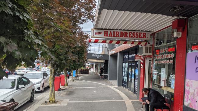 Bayswater's Station St has struggled for foot traffic since the revamped railway station opened. Picture: Kiel Egging.