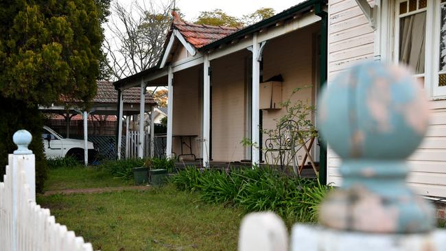 A general view of 22 Bellevue Street in Thornleigh, Sydney, Tuesday, July 10, 2018. (AAP Image/Joel Carrett)