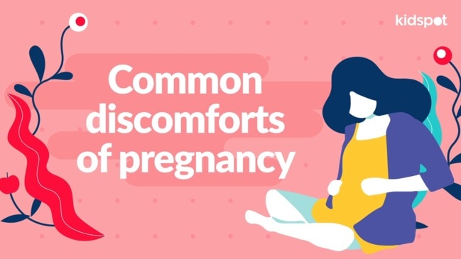 Common discomforts of pregnancy