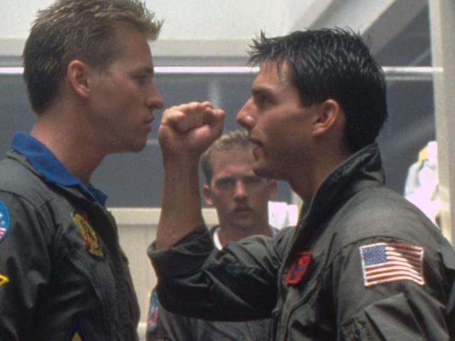 Val Kilmer Tom Cruise Top Gun. Picture: Paramount