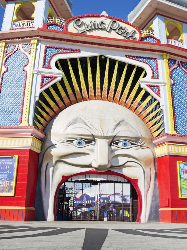 How the Luna Park face looks today after its 1999 refurbishment. Picture: HWT Library.