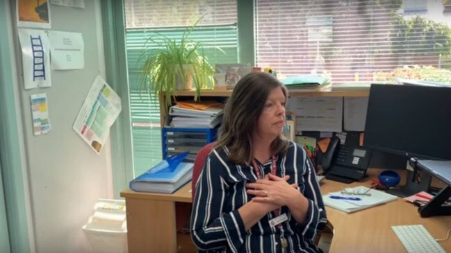 Students may recognise some of their teachers and school staff in the video. Picture: YouTube.