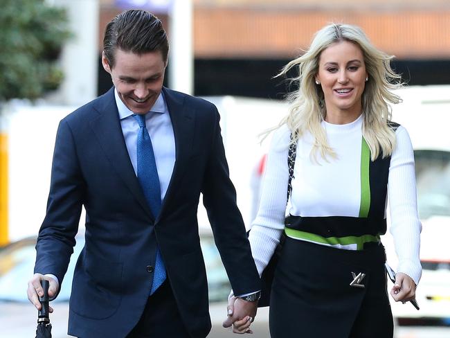 Roxy has attended every day of her husband’s three-week trial but will she turn up for sentencing on June 17? Picture: AAP/David Moir