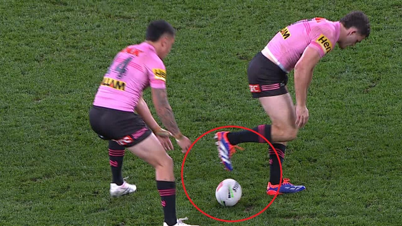 ‘It’s a free for all’: NRL accused of turning blind eye to illegal play as Panthers’ tactic exposed