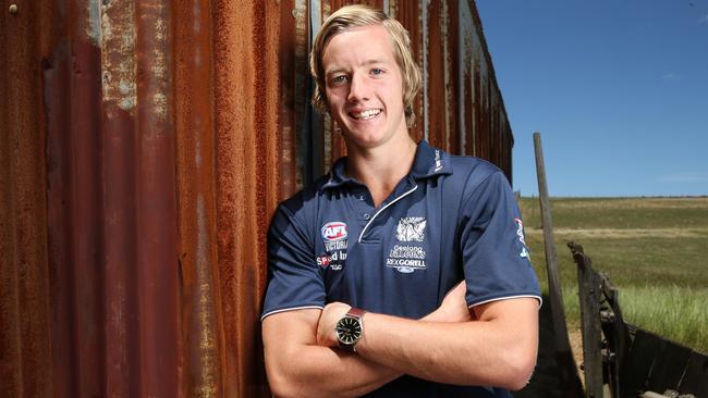 Draft hopeful Darcy Parish. Picture: Peter Ristevski