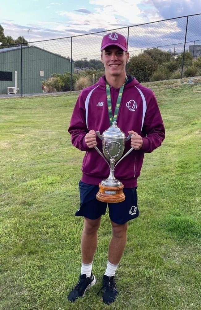 Jamie Alexander after the Queensland Under 17s trashed New South Wales Metro.