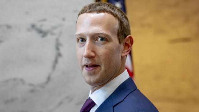 Facebook founder and CEO Mark Zuckerberg. Picture: Getty Images