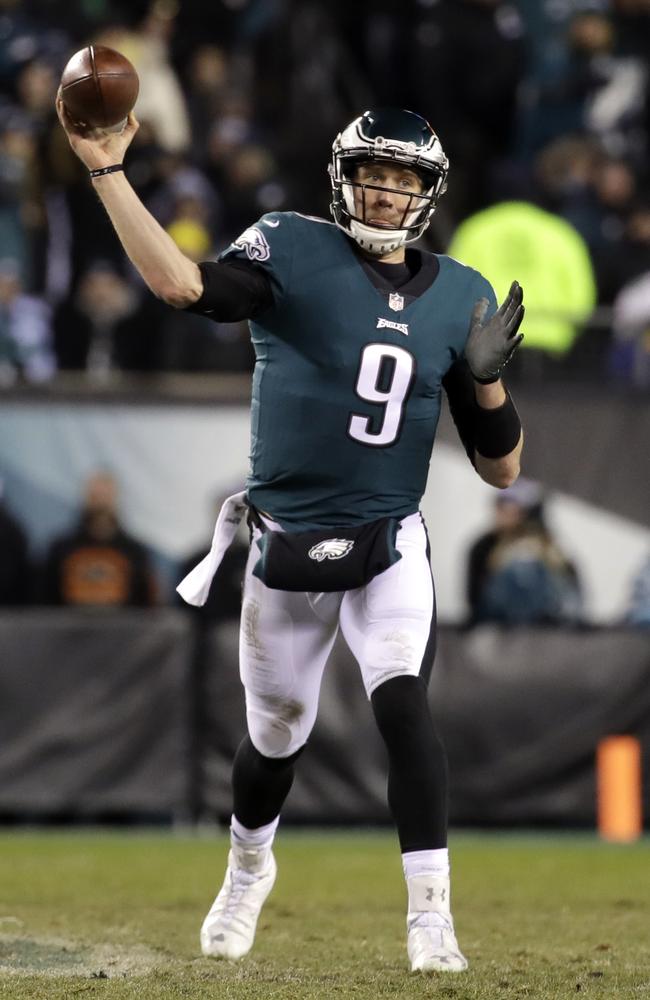 Philadelphia Eagles quarterback Nick Foles. (AP Photo/Matt Rourke)