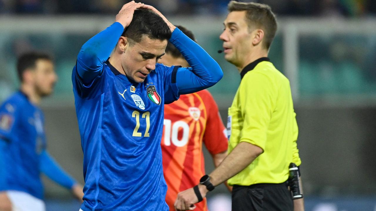 Italian football is in turmoil. (Photo by Alberto PIZZOLI / AFP)