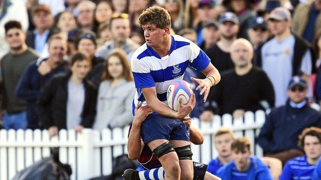 Dally Bird has spent three years in the First XV. Photo by Brett Hemmings/SPA Images