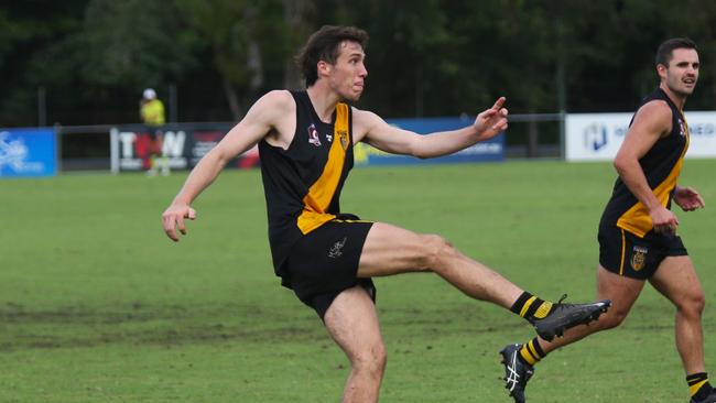 Rory Tarlinton in action for the North Cairns Tigers. Picture: Gyan-Reece Rocha