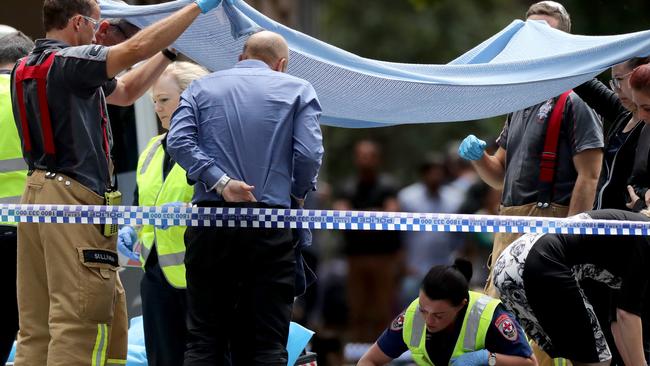 Paramedics were shocked by the carnage. Picture: David Geraghty, The Australian.