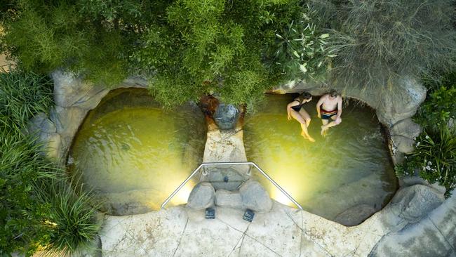 Deep Blue Hot Springs in Warrnambool.