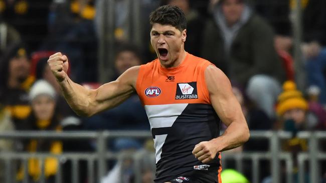 Jonathon Patton in action against Hawthorn last weekend. Pic: AAP