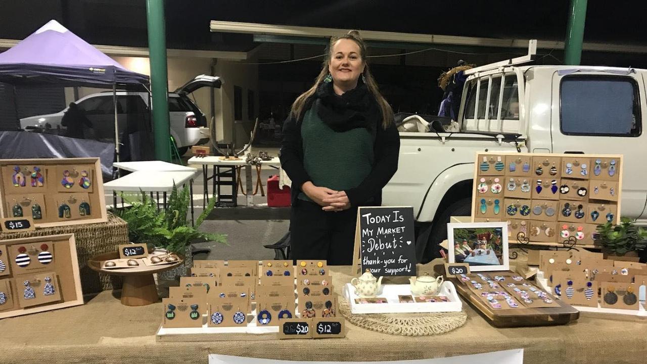 LOVE AND JOY: Bundaberg primary school teacher Rebecca Lovejoy has started her own business Crafted With Love and Joy but said it's her love for the hobby that drives her.