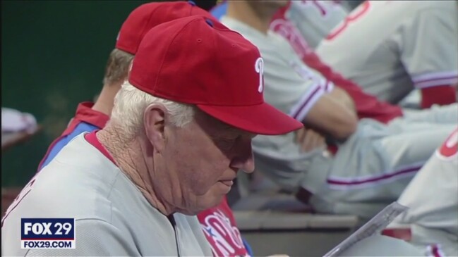 Phillies issue statement about health of Charlie Manuel