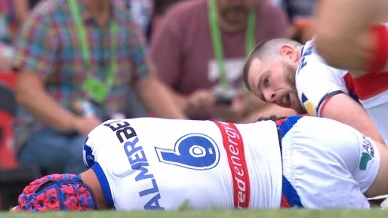 The last thing any NRL fan wants to see. Photo: Fox Sports