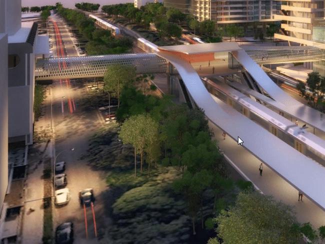 Developer Billbergia is offering the State Government $360m to upgrade infrastructure including Rhodes Station. In exchange they would get more density.