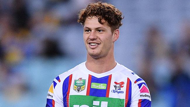 Kalyn Ponga looks set to make his Origin debut. (AAP Image/Dan Himbrechts)