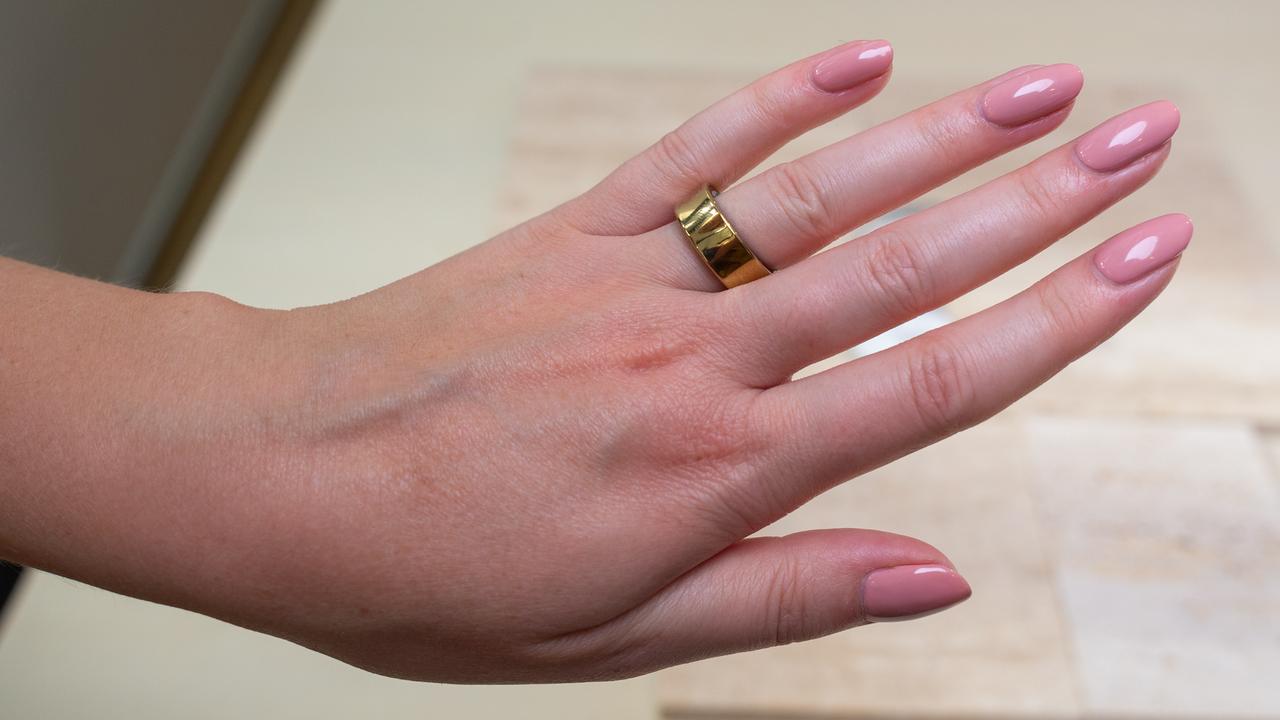 Samsung Galaxy Ring. Picture: Jennifer Dudley-Nicholson.