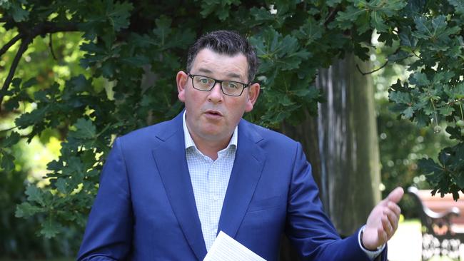 Victorian premier Daniel Andrews.