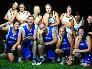 The best of the Fraser Coast Chronicle wasn’t enough to get over the Under 17 Hervey Bay Hurricanes women’s team in Saturday night’s half-time entertainment. RIGHT: Aby Chapman discovered her dad wasn’t concerned about the rules on Saturday night. Picture: Valerie Horton