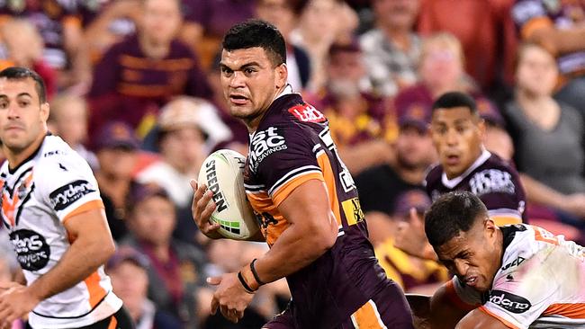 Could Fifita be Brisbane’s interchange weapon? Photo by Bradley Kanaris/Getty Images.